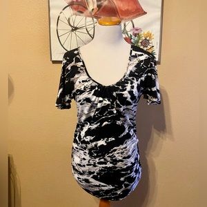 Duo Maternity Blouse Size Small